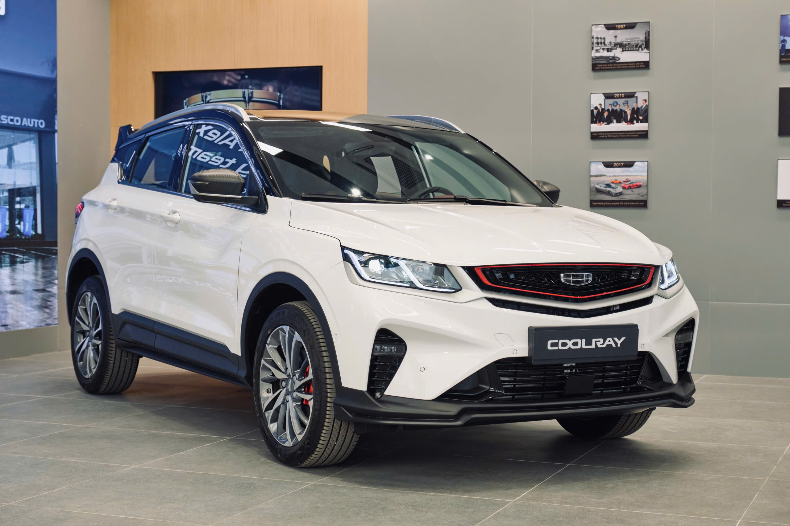 Geely Coolray - Mẫu xe Quý khách hàng sẽ được trải nghiệm lái thử tại sự kiện