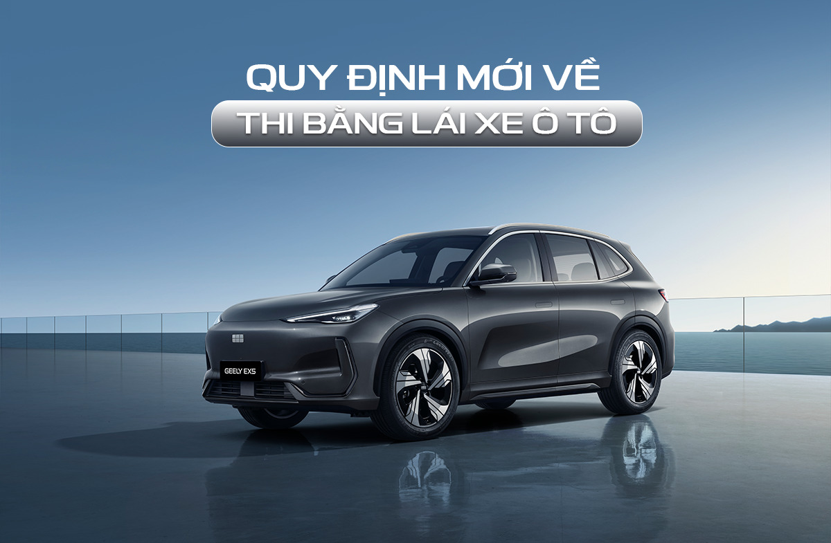quy định mới về thi bằng lái xe
