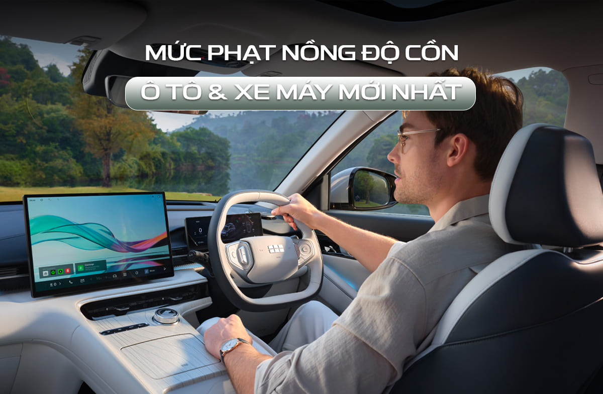 mức phạt nồng độ cồn